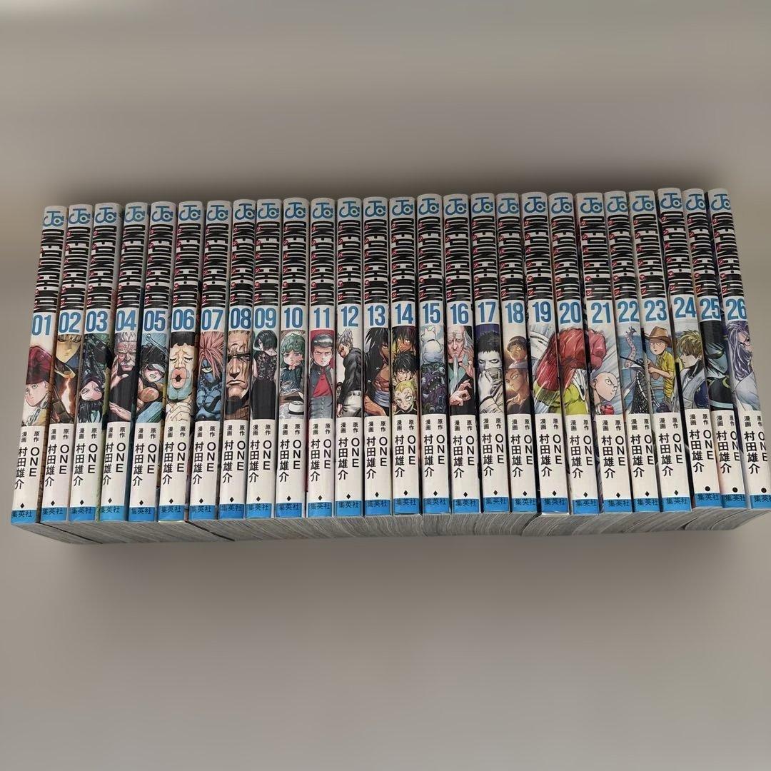 ワンパンマン 漫画 全26巻 セット 収納 本棚整理に - メルカリ