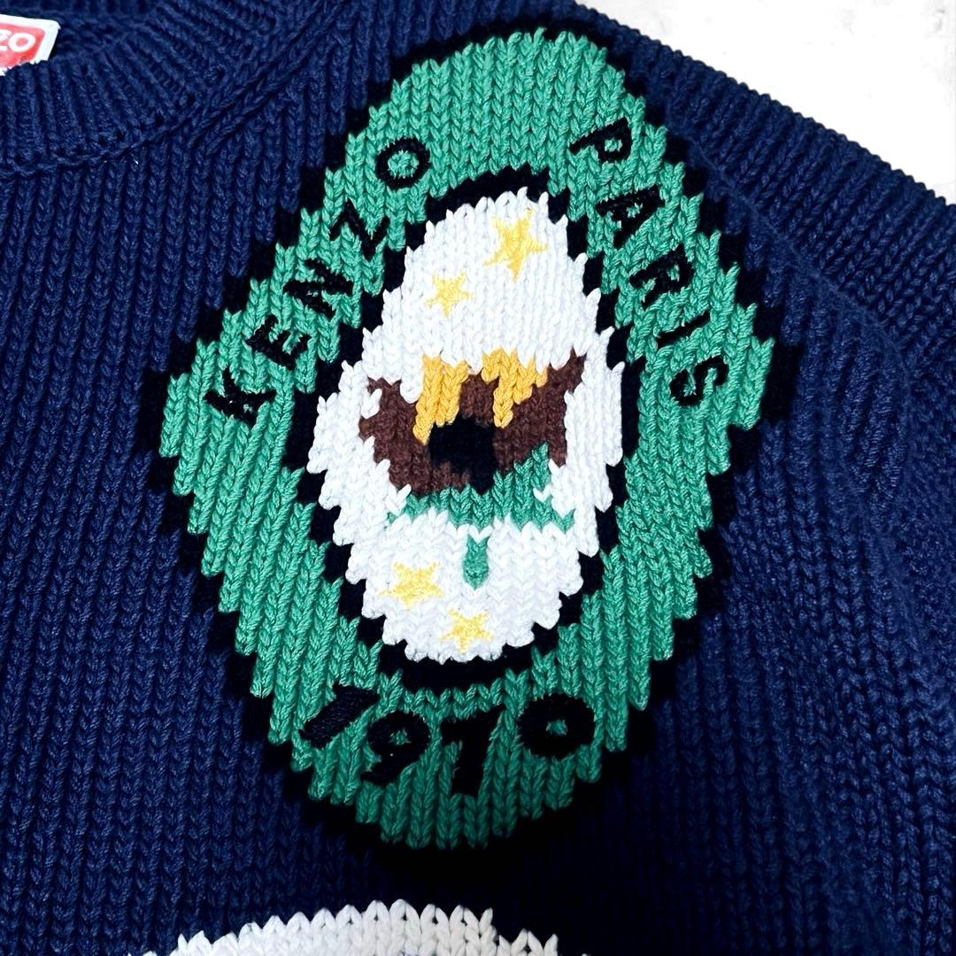 美品✨ ケンゾー 手刺繍 ニットセーター KENZO Travel 24SS - メルカリ