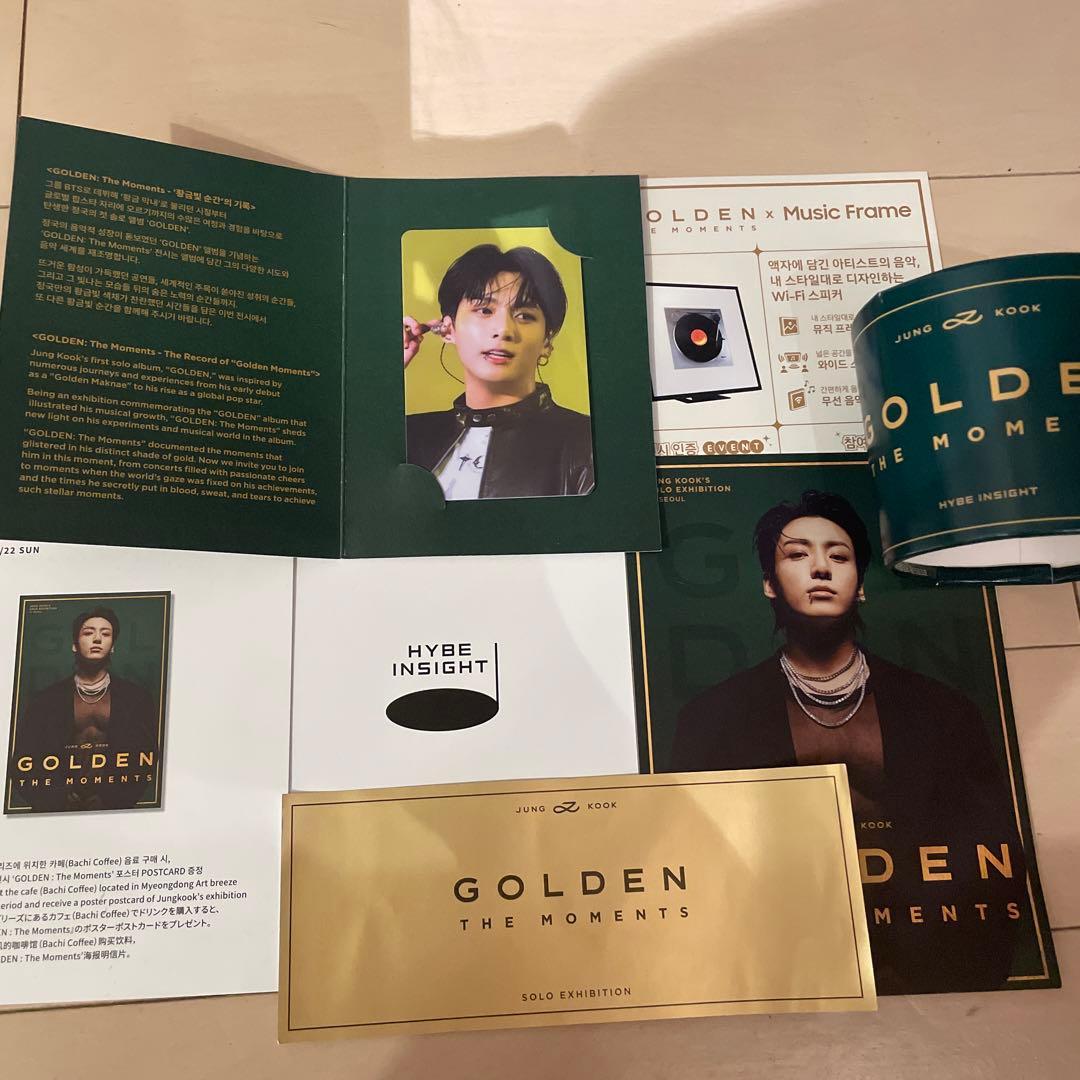 JUNG KOOK GOLDENアルバムセット&展示会特典トレカ