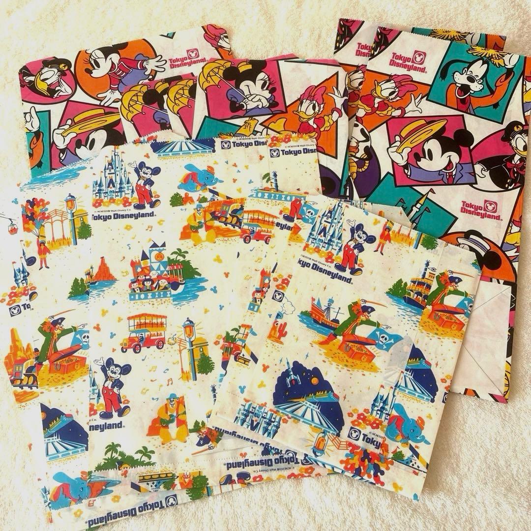 東京ディズニーランド ディズニーリゾート お土産袋 紙袋 昭和 レトロ