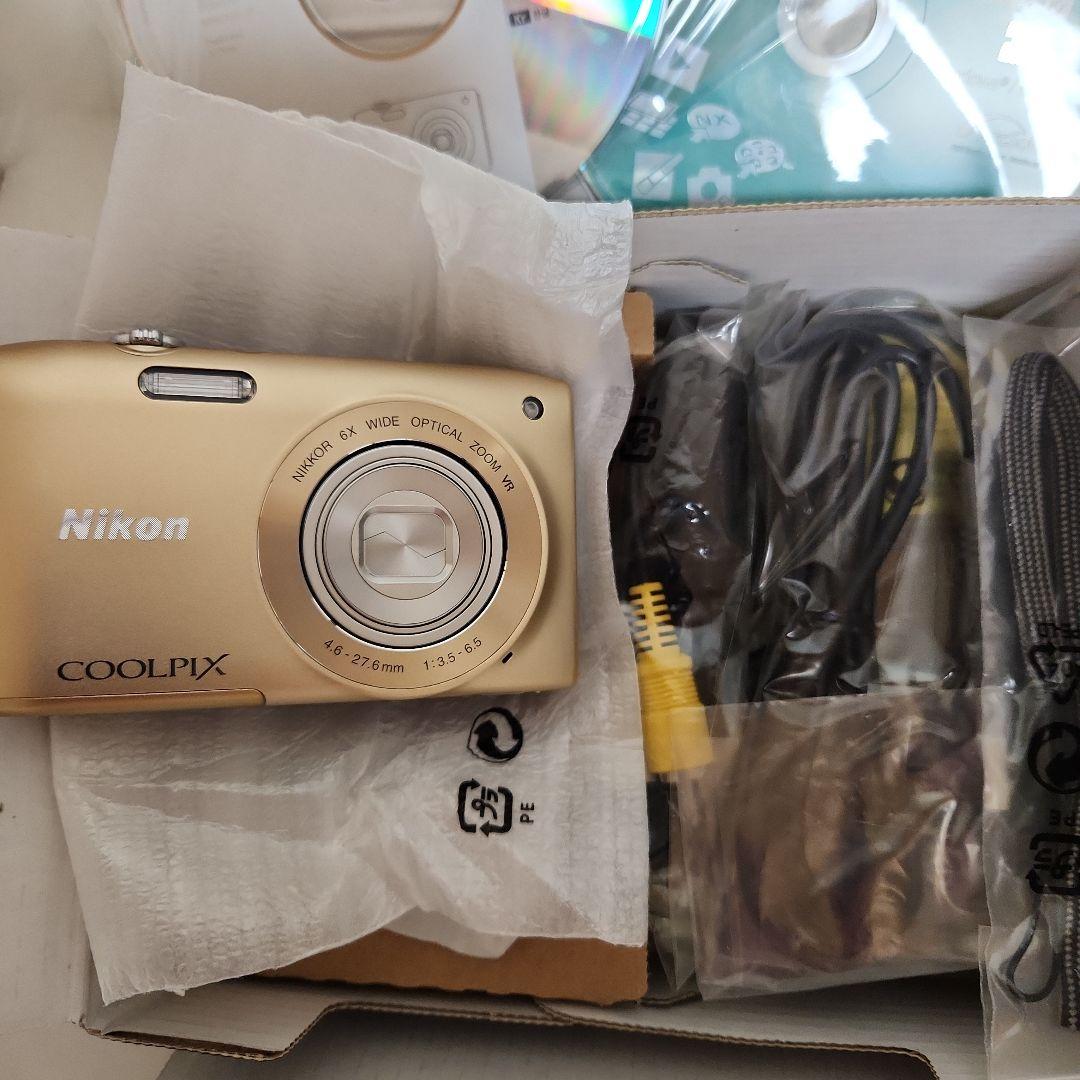 プロフ必読※Nikon COOLPIX S3300 ゴールド - メルカリ