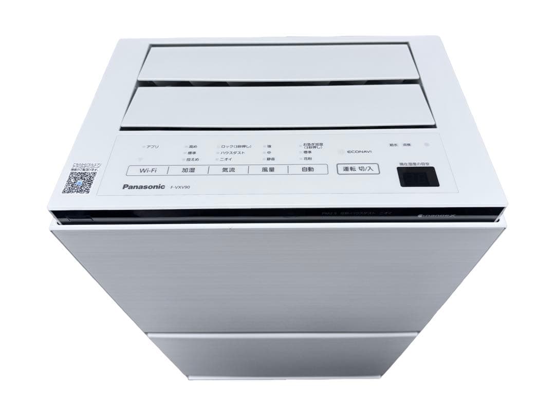 《極美品》パナソニック 加湿空気清浄機 F-VXV90-W 2022年製 ①