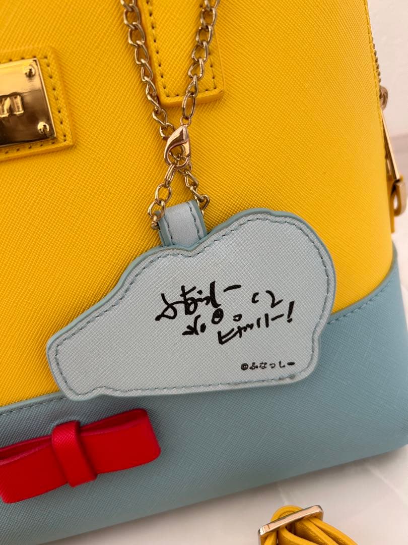 ふなっしー FUNASSYIバッグチャーム付き2WAYハンドバッグ - メルカリ