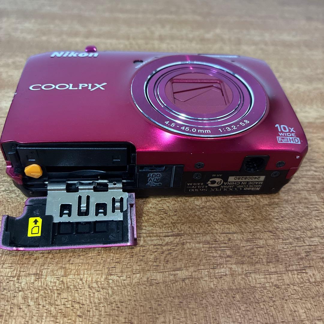Nikon COOLPIX S6300 デジタルカメラ ピンクジャンク品 - メルカリ