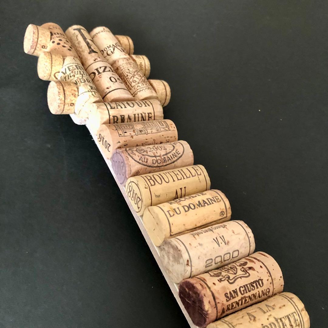 ワインコルク コルクアート エレキギター ハンドメイド インテリア