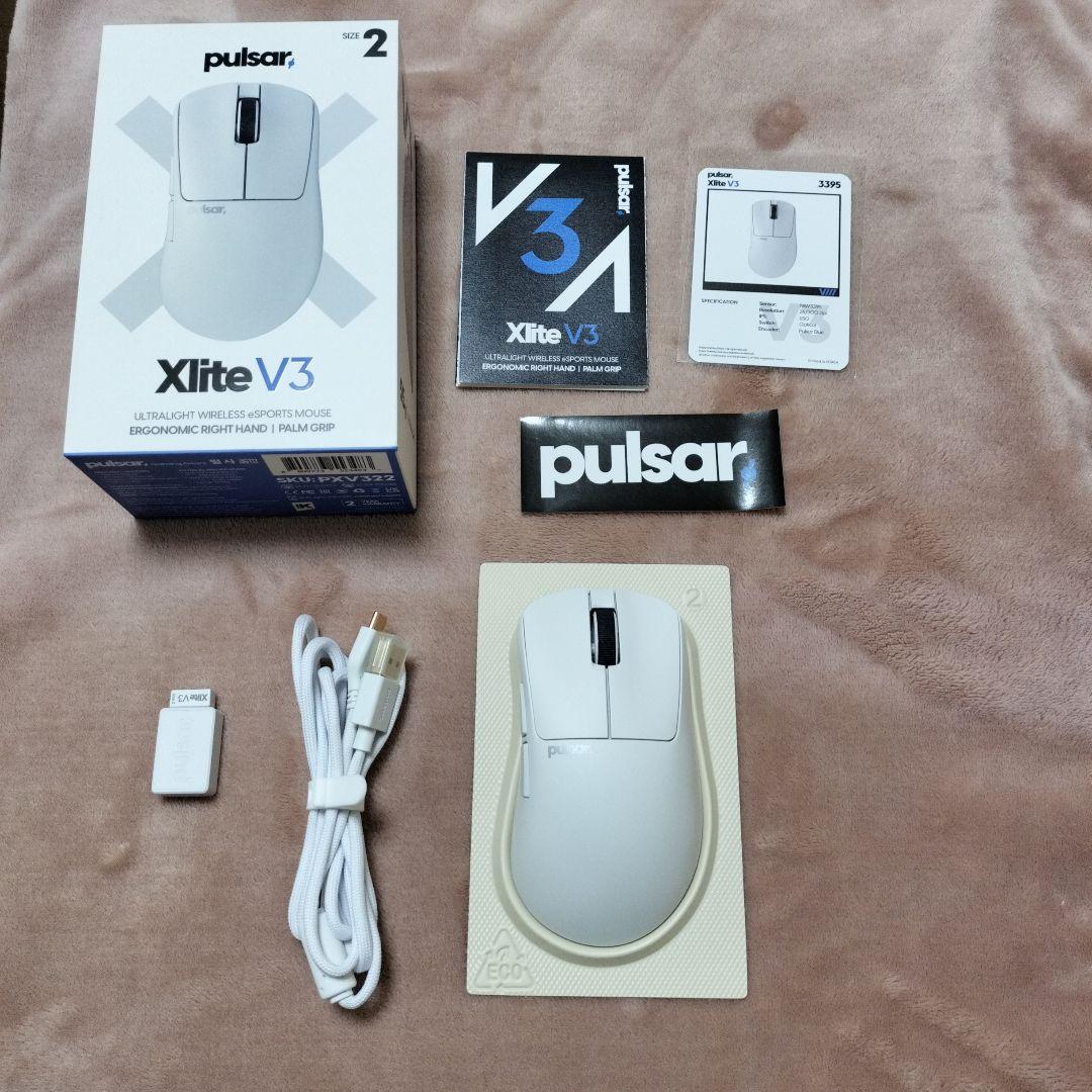 pulsar Xlite V3マウス　ホワイト Pulsar Xlite V3 Review - RTINGS.com
