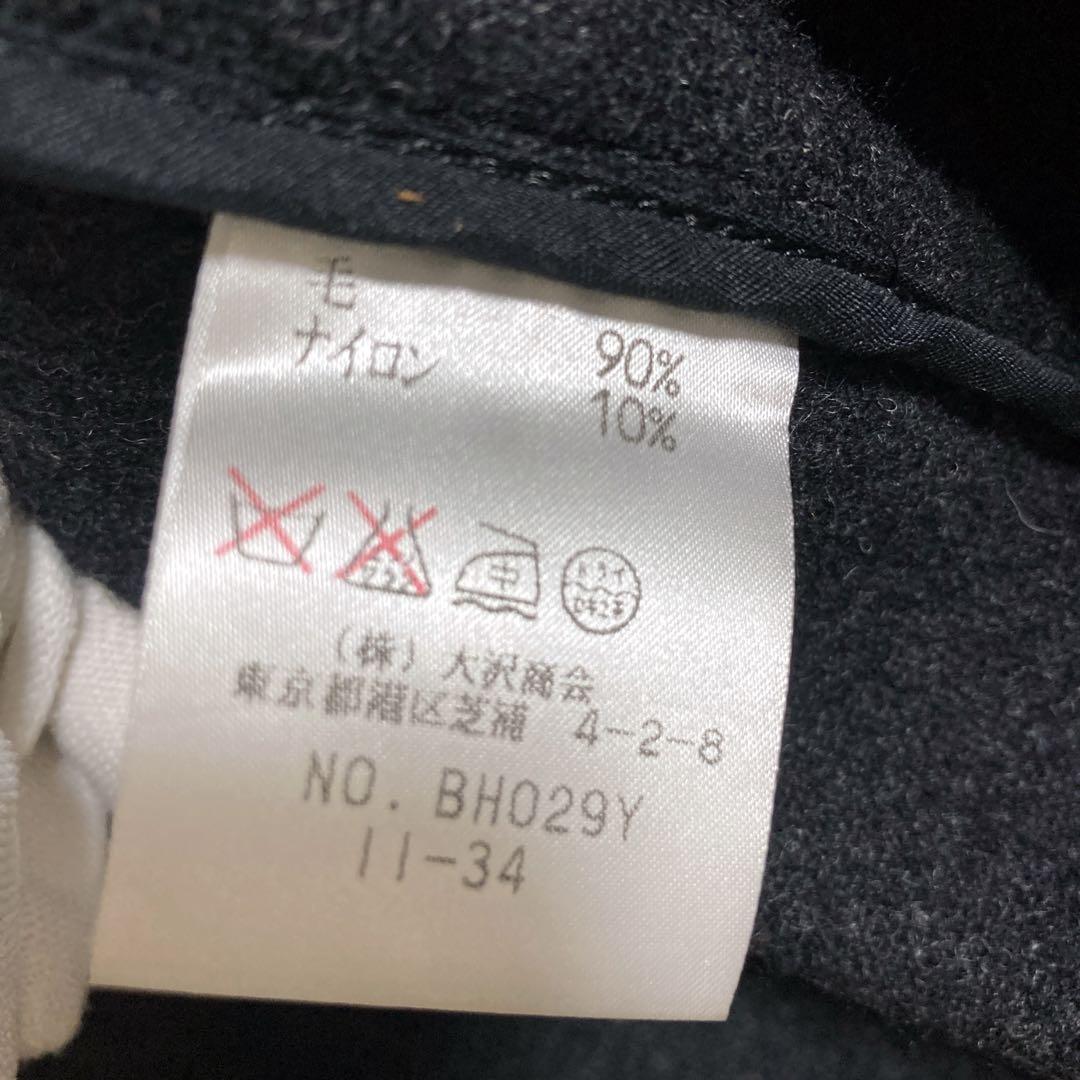 ラコステ ヘリンボーン ダッフルコート フード グレー L - メルカリ