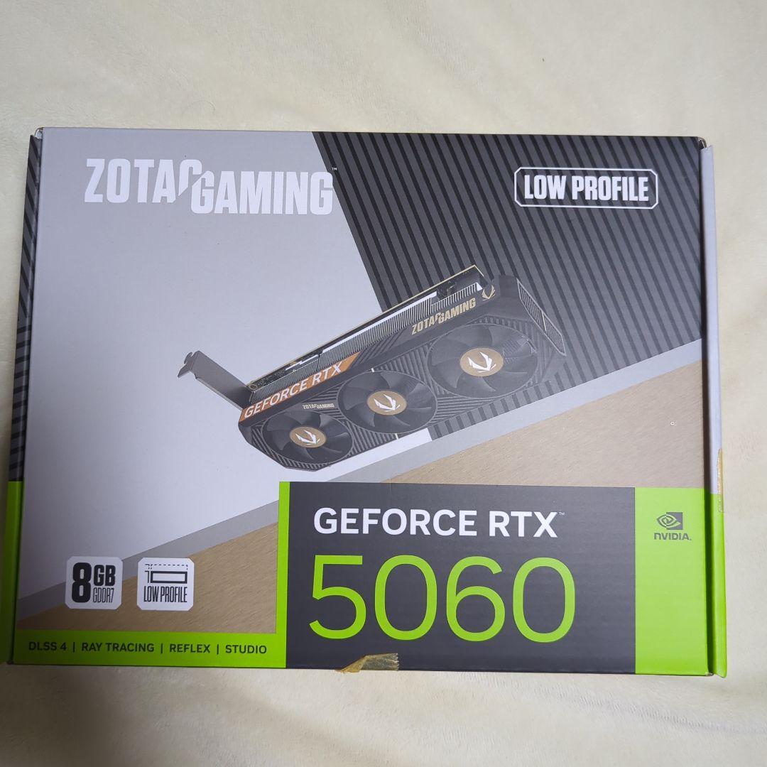 ZOTAC GEFORCE RTX 5060 8GB LP 低プロファイル ZOTAC GAMING GeForce RTX 5060 Twin Edge OC | ZOTAC