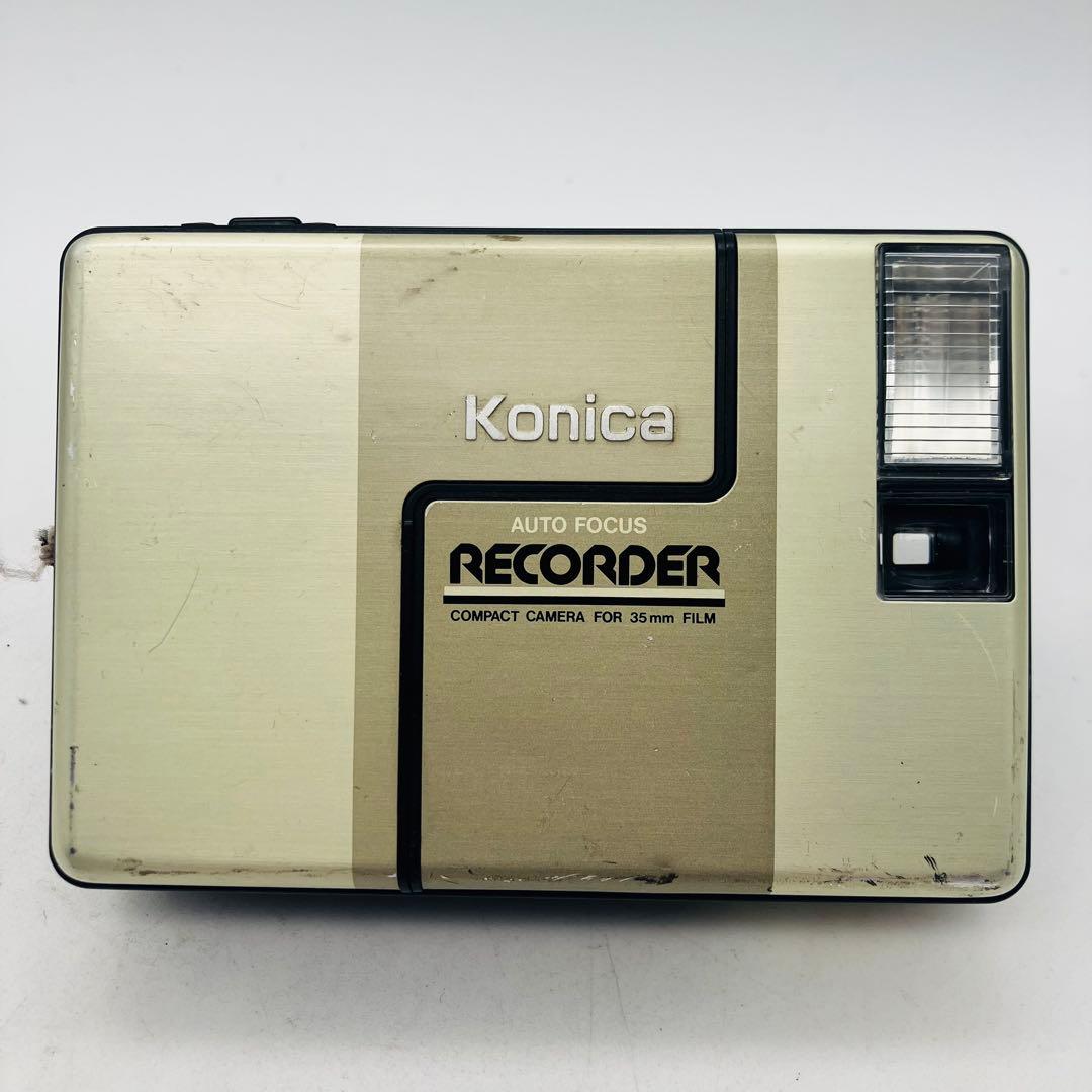【動作確認済み】KONICA AUTO FOCUS RECORDER Konica Recorder DD (1985) – mike eckman dot com