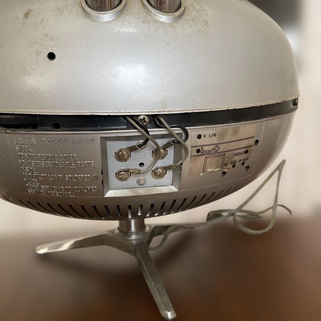 Panasonic TR-005 スペースエイジ ミッドセンチュリー 白黒テレビ
