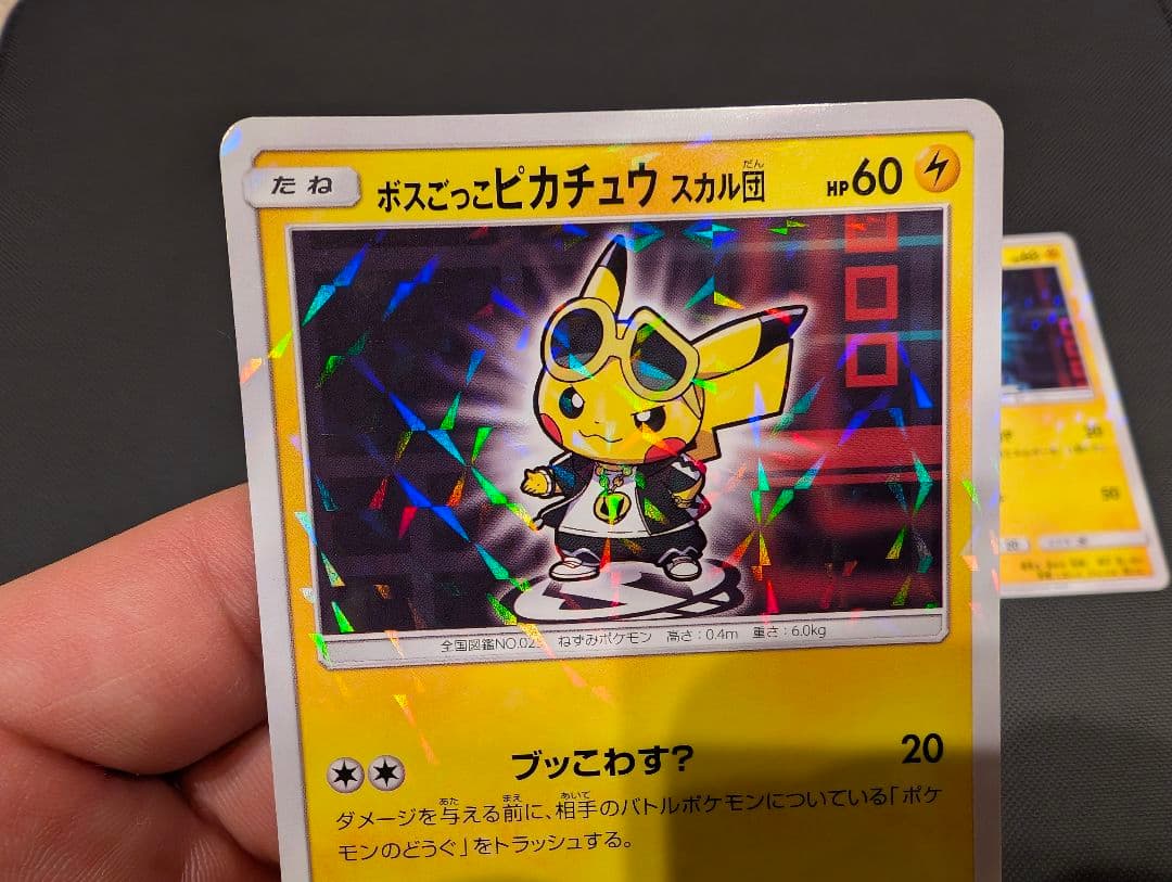 ボスごっこピカチュウ スカル団 アクア団 ギンガ団 レインボーロケット