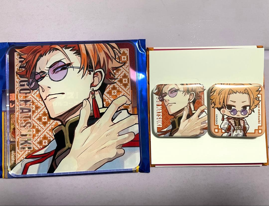 東京エイリアンズ アクリルコースター ミニスクエア缶バッジ 兵吾夏希