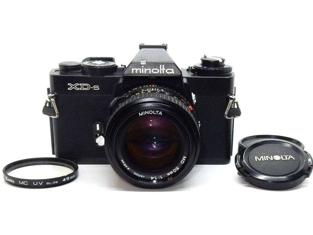MINOLTA XD-s MD 50mm F1.4 露出計・シャッター全速確認 赤城耕一：第14回 1977年発売、絞り優先とシャッター優先AEを両方搭載