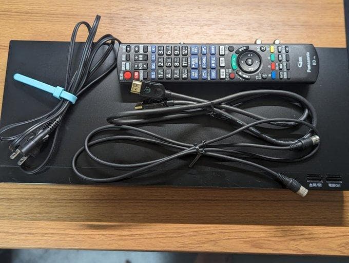 Panasonic DMR-BRT1030 ブルーレイレコーダー 付属品あり