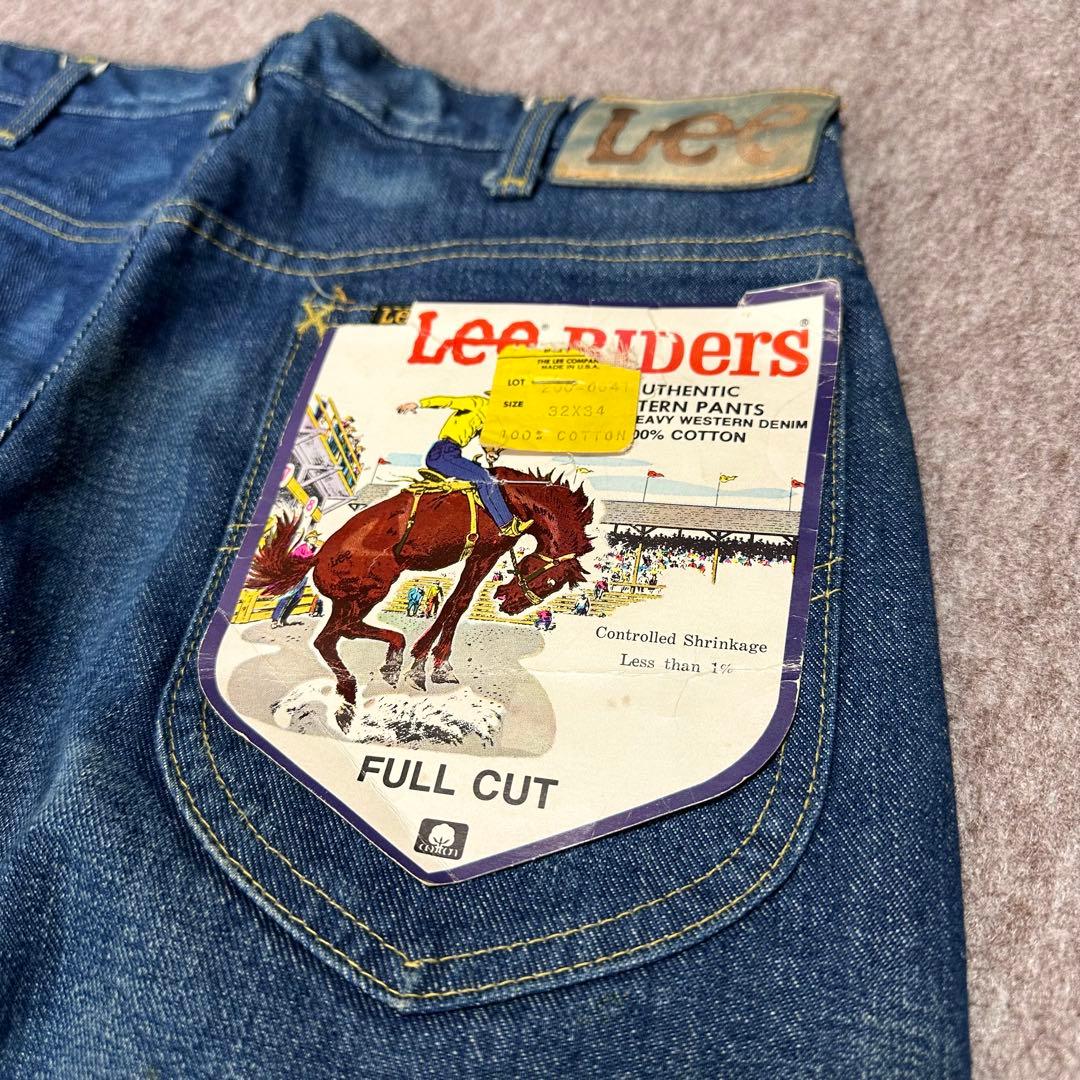 Lee 200 デニムパンツ ストレート リンス デッドストック 70s W32