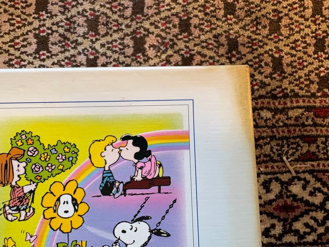 中古品】スヌーピーカレンダージグソーパズル 1990年版 1000ピース