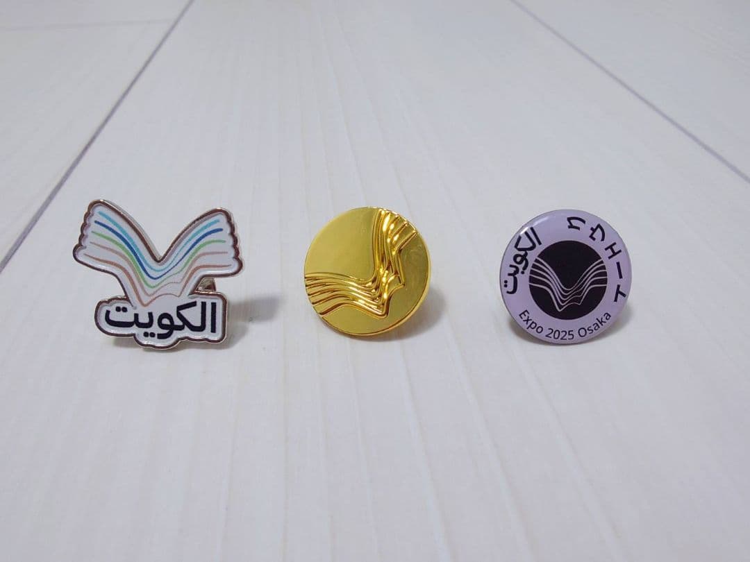 NEEDLES MAN様専用 大阪・関西万博 クウェートパビリオン ピンバッジ