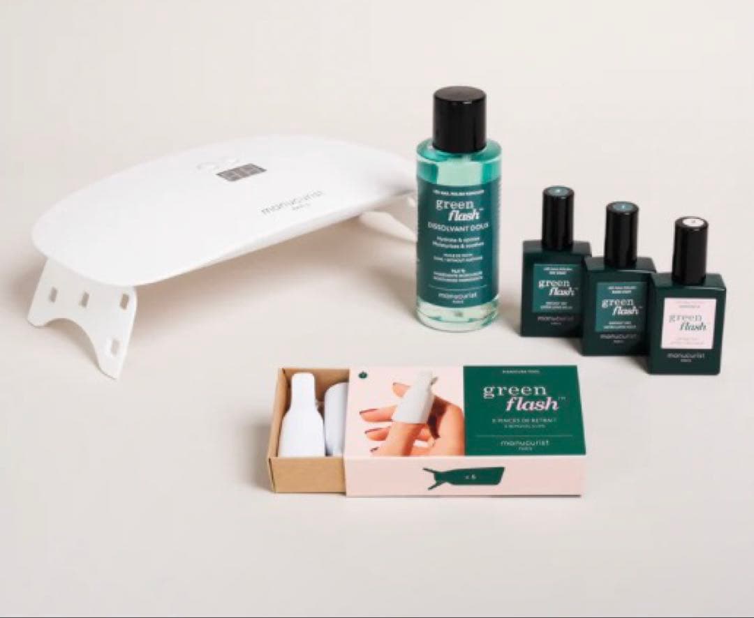 【極美品‼️】マニュキリスト green flash スターターキット Green Flash™ Super Starter Kit | Manucurist