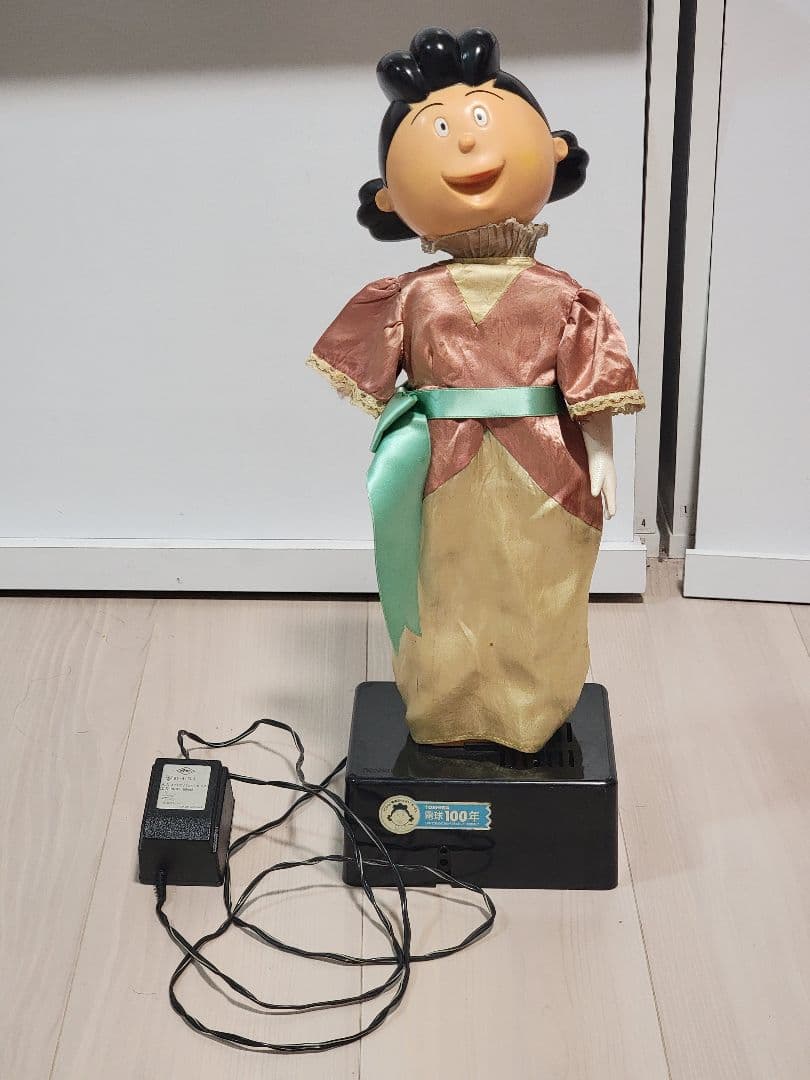 東芝 電球100年記念 サザエさん 店頭用 ソフビ 昭和レトロ 長谷川町子