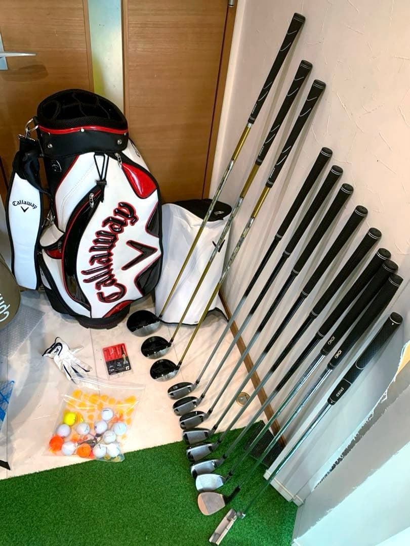 豪華 良品 激飛び ゴルフクラブフルセット スウォード エクソール
