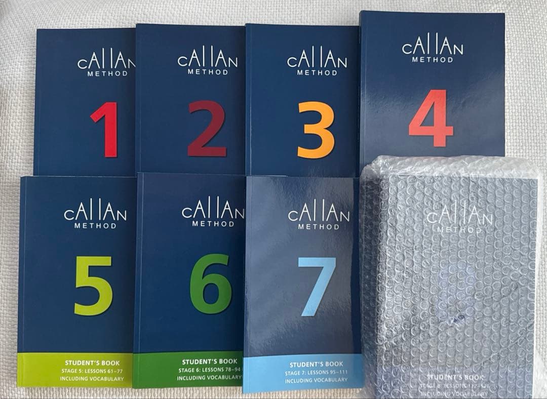 Callan Method 12冊セット ※8〜12未開封 2026年最新】カランメソッド テキストの人気アイテム - メルカリ