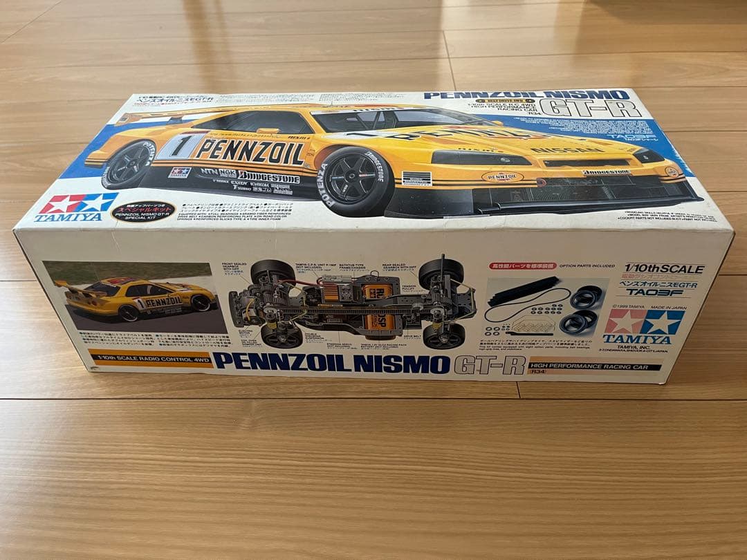TAMIYA 1/10 PENNZOIL NISMO GT-R R34 - メルカリ