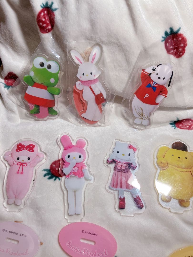 サンリオピューロランド ライブキャラクターズ アクリルスタンド