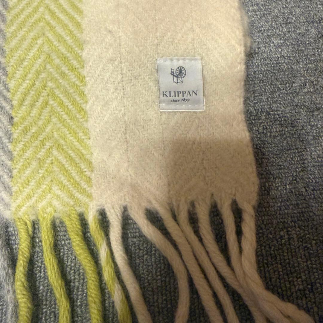 KLIPPAN クリッパンBirka ビルカ ブランケット ひざ掛け アース KLIPPAN