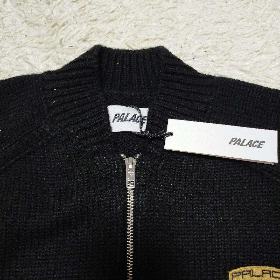 タグ付未使用品PALACE wool posh knit ブラック ポルシェロゴ - メルカリ