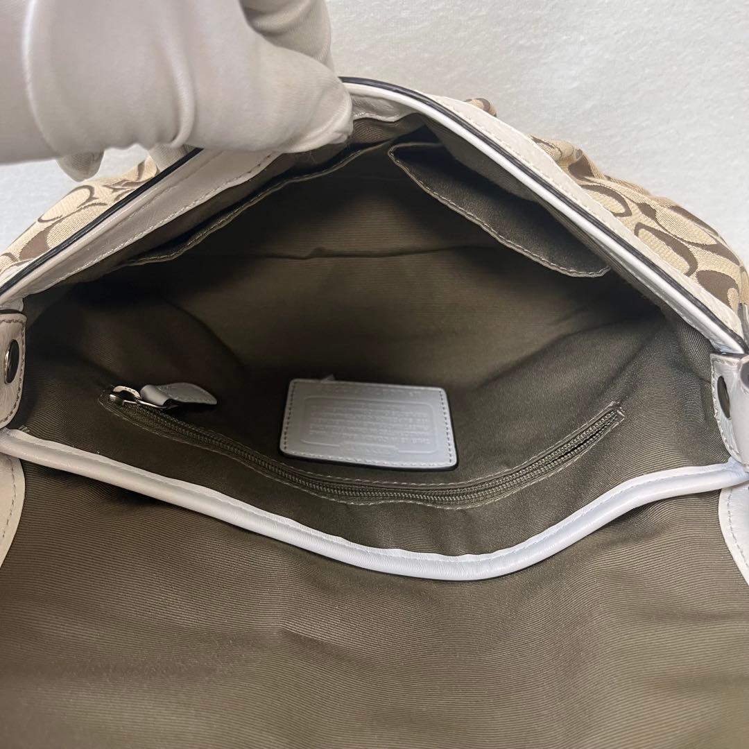 ☆極美品☆ COACH コーチ SOHO ソーホー シグネチャー F13738 - メルカリ