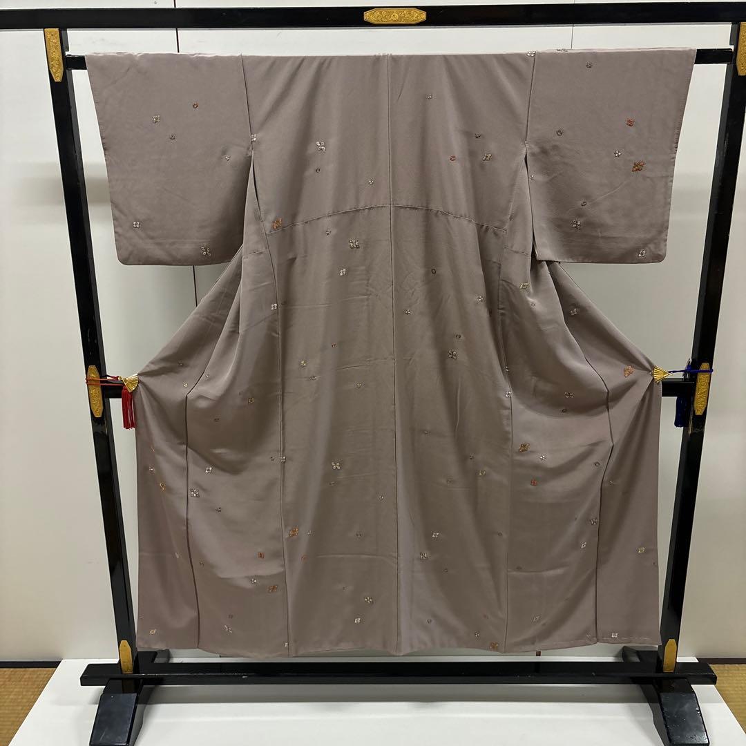 AK-3949 総刺繍 飛び柄 スモールサイズ 小紋 正絹 AK-3949 - メルカリ