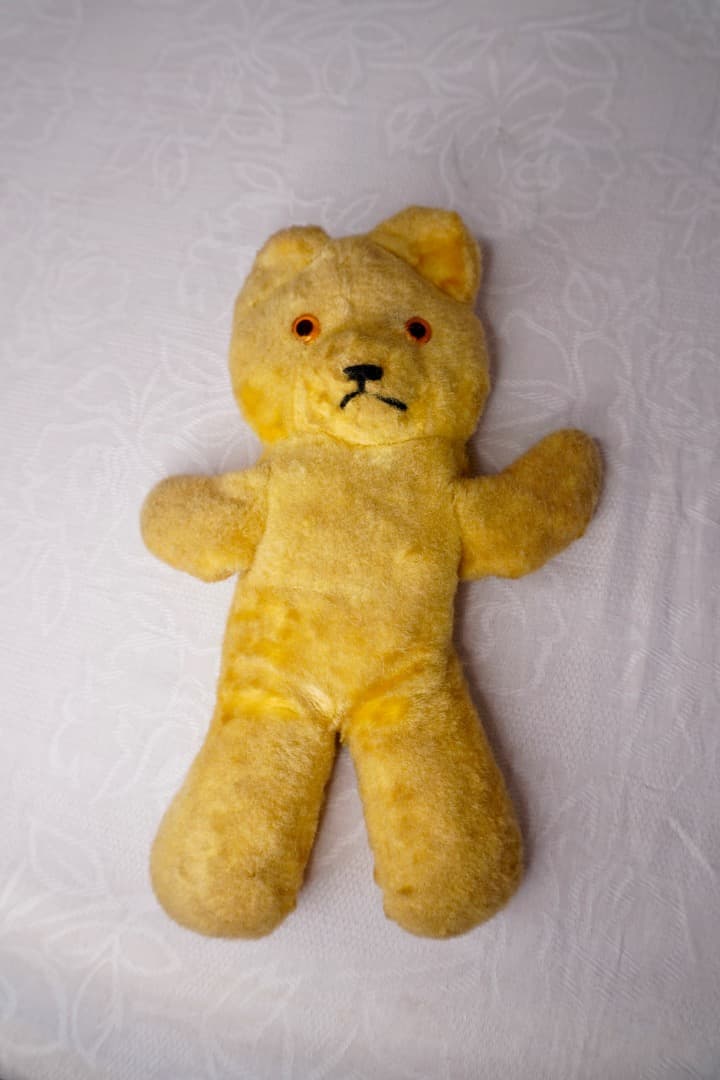 イギリス ヴィンテージテディベア 1960年代② イギリス1960年代ディーンズ社のテディベア 【 A-1659 】 - テディベア