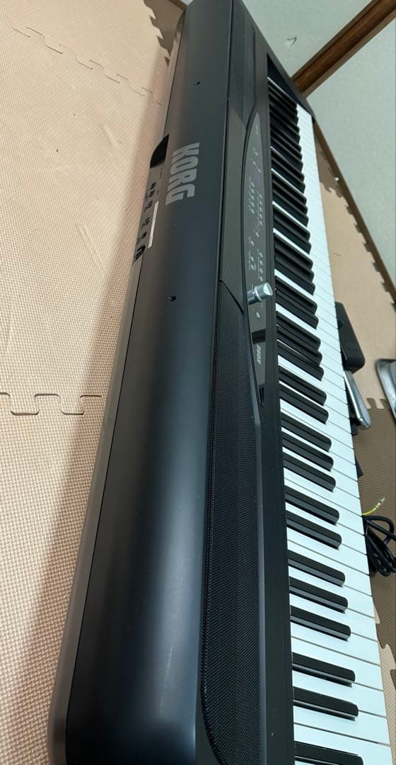 と*う様 1-6//KORG(コルグ) 電子ピアノ 88鍵 ブラック SP-28