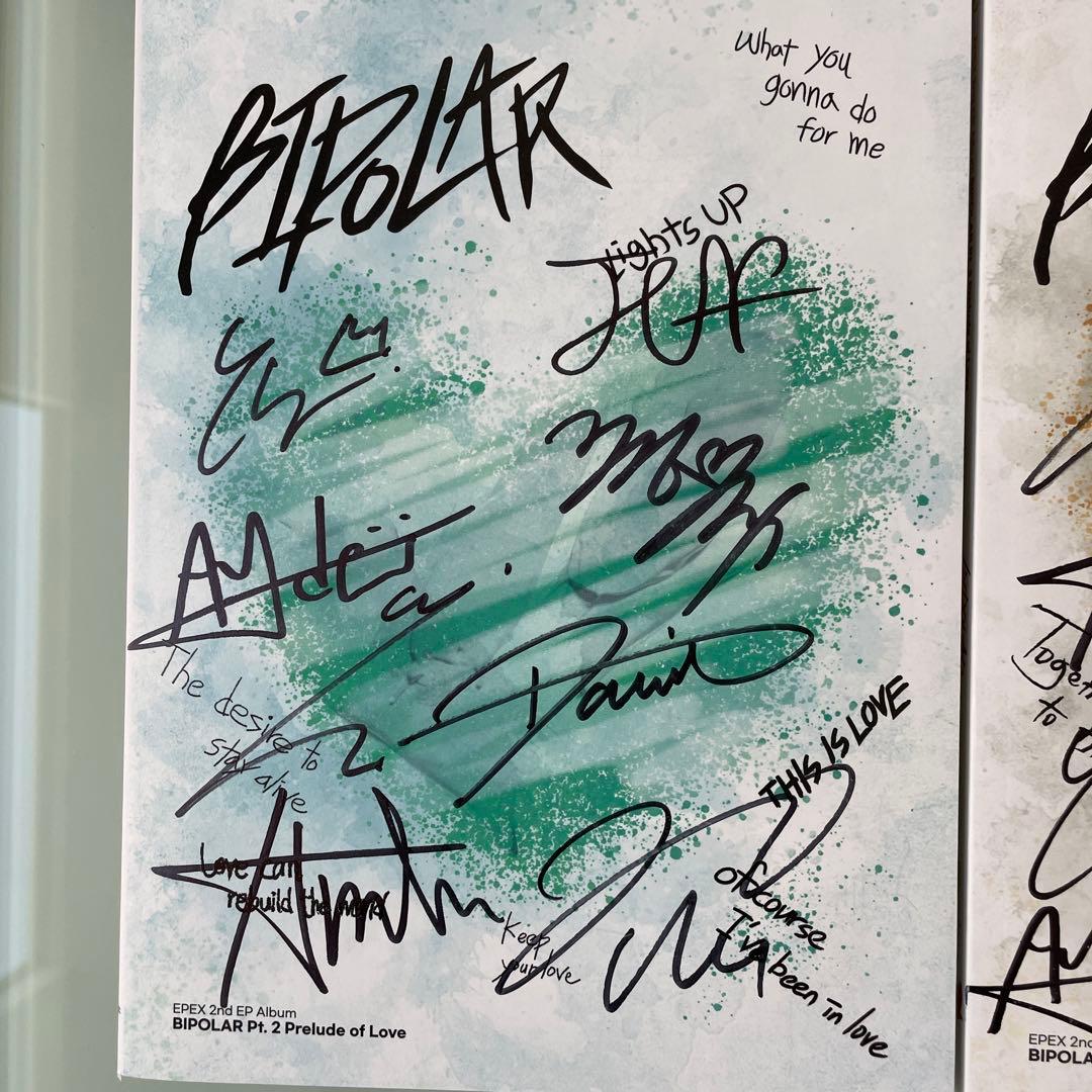 EPEX イペ Mwave サイン サイン入り CD トレカ - メルカリ