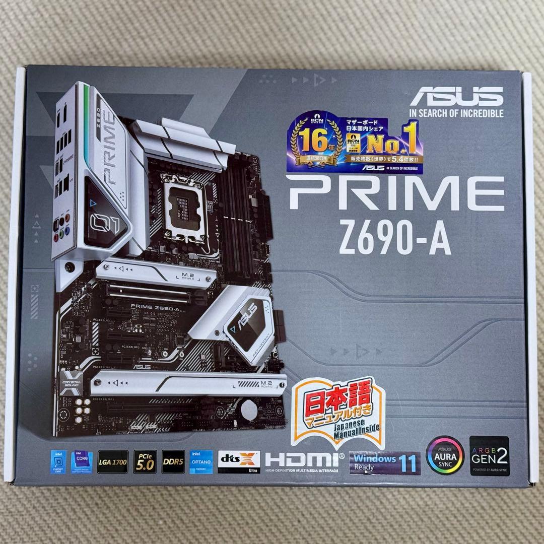 ASUS PRIME Z690-A マザーボード - メルカリ