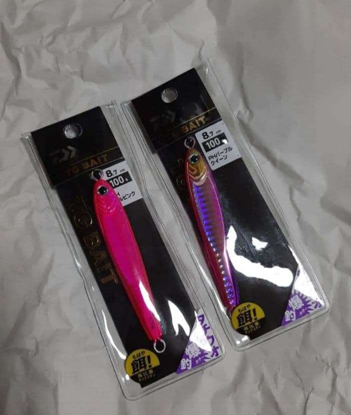 ダイワ　TGベイト　太刀魚　100g 4個 写真 2個 楽天市場】ダイワ(Daiwa) TGベイト タチウオ 【釣り フィッシング