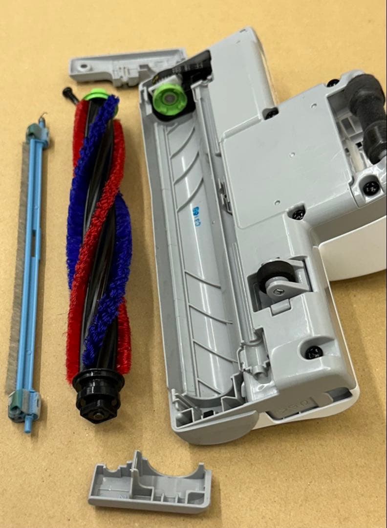 希少 新型 日立 掃除機 ホワイト 白 ヘッド 回転ブラシ D-AP54 美品