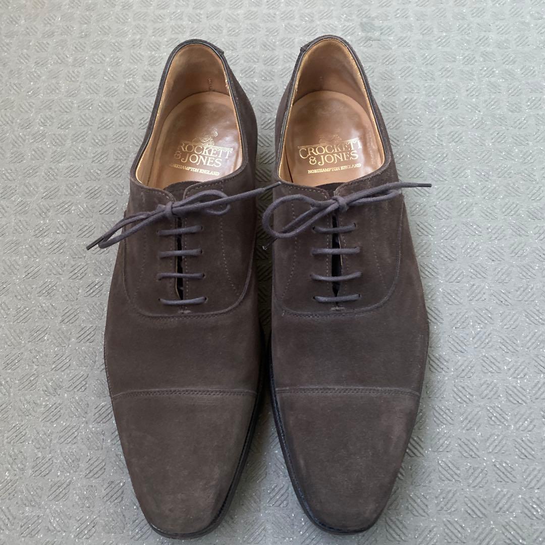 クロケットジョーンズ　HALLAM 5057 スウェードシューズ 7 1/2 E クロケットジョーンズ HALLAM 5057 スウェードシューズ 7 1/2 E - メルカリ