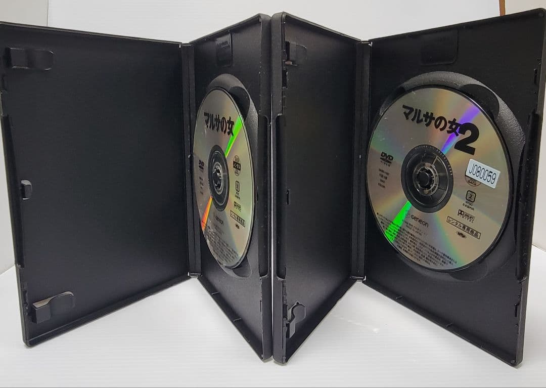 【新品ケース収納】マルサの女 & マルサの女2 レンタルDVD 2巻セット