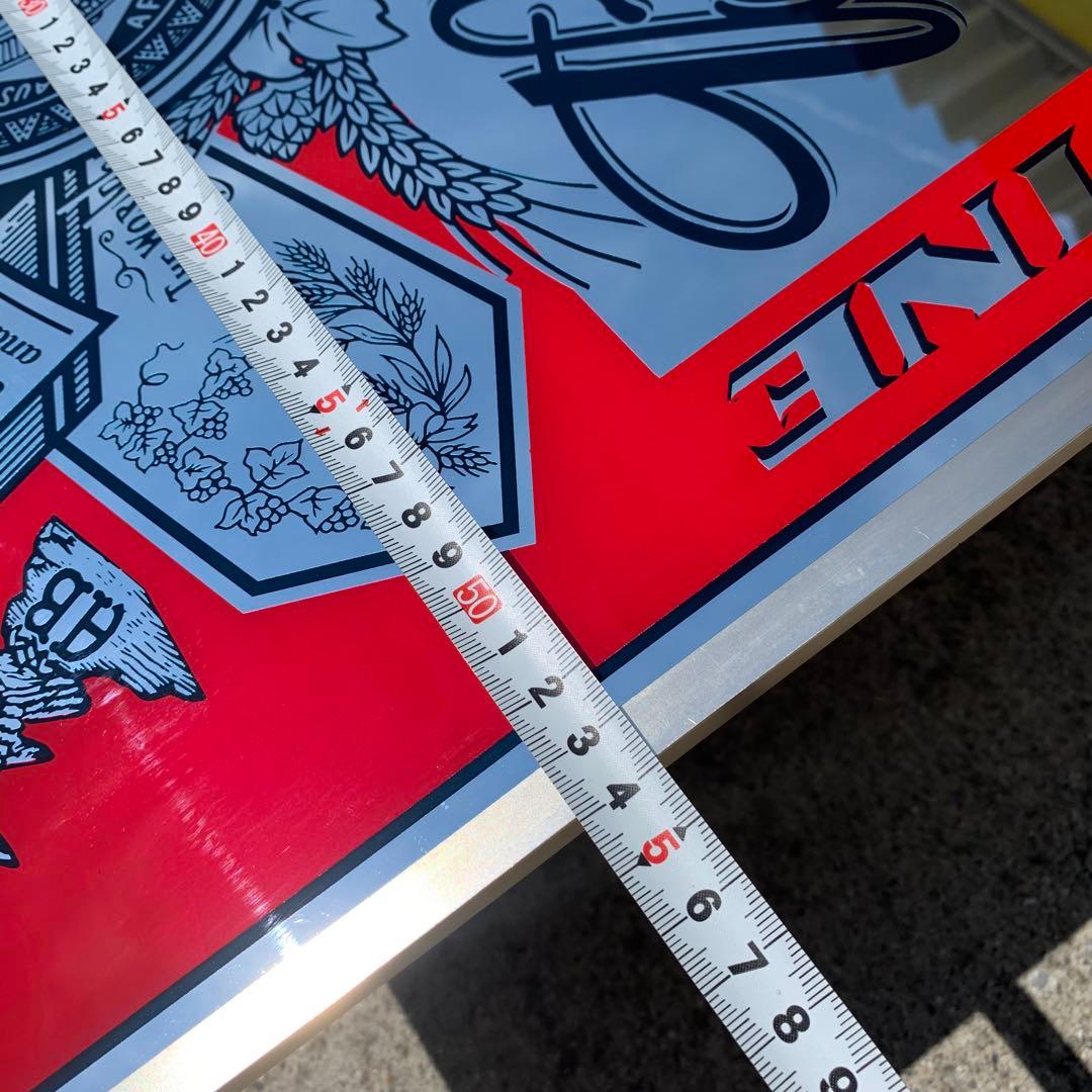 54×46cm バドワイザー パブミラー Budweiser 鏡