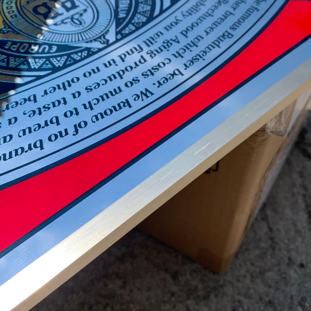 54×46cm バドワイザー パブミラー Budweiser 鏡