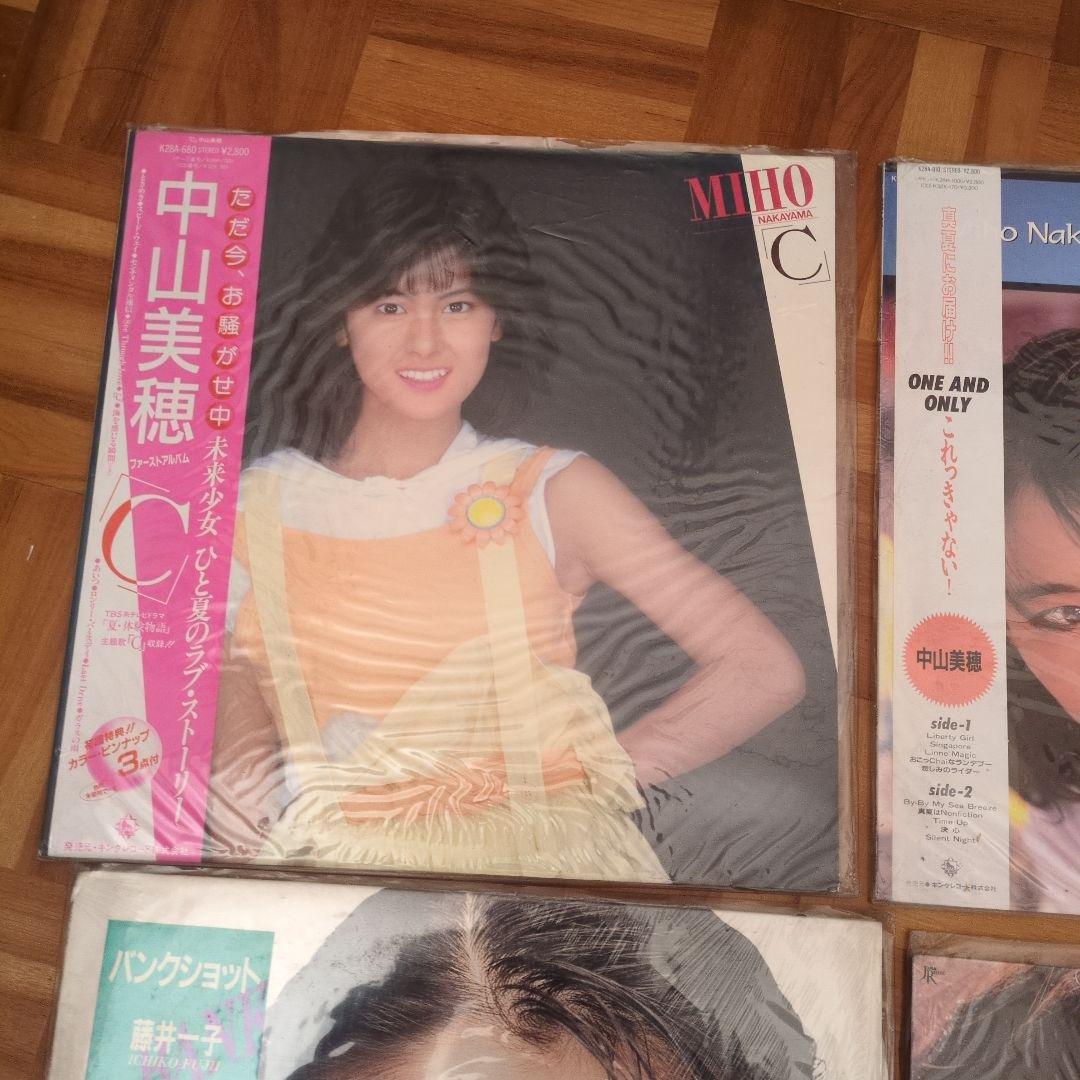 中山美穂 LPレコード 3枚 藤井一子LPレコード2枚 - メルカリ
