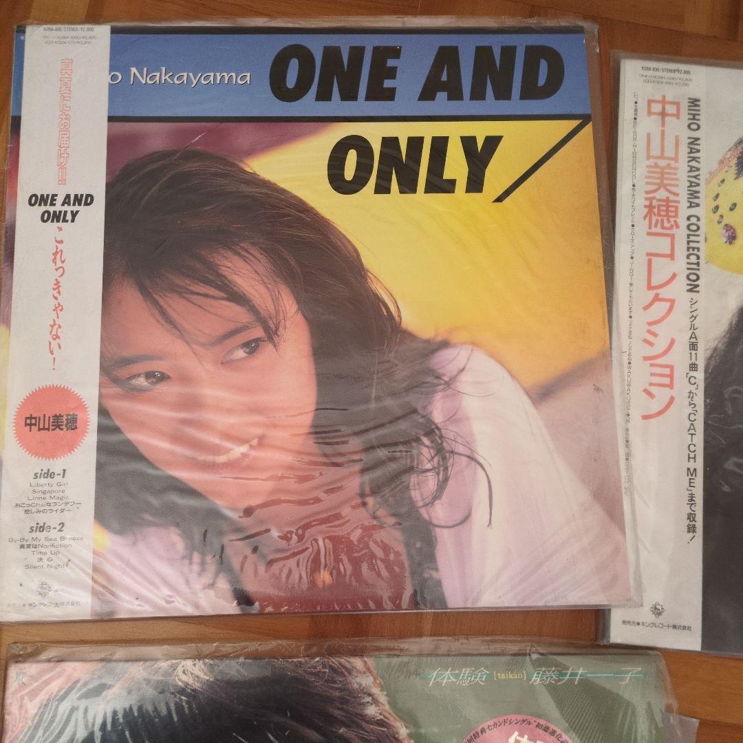 中山美穂 LPレコード 3枚 藤井一子LPレコード2枚 - メルカリ