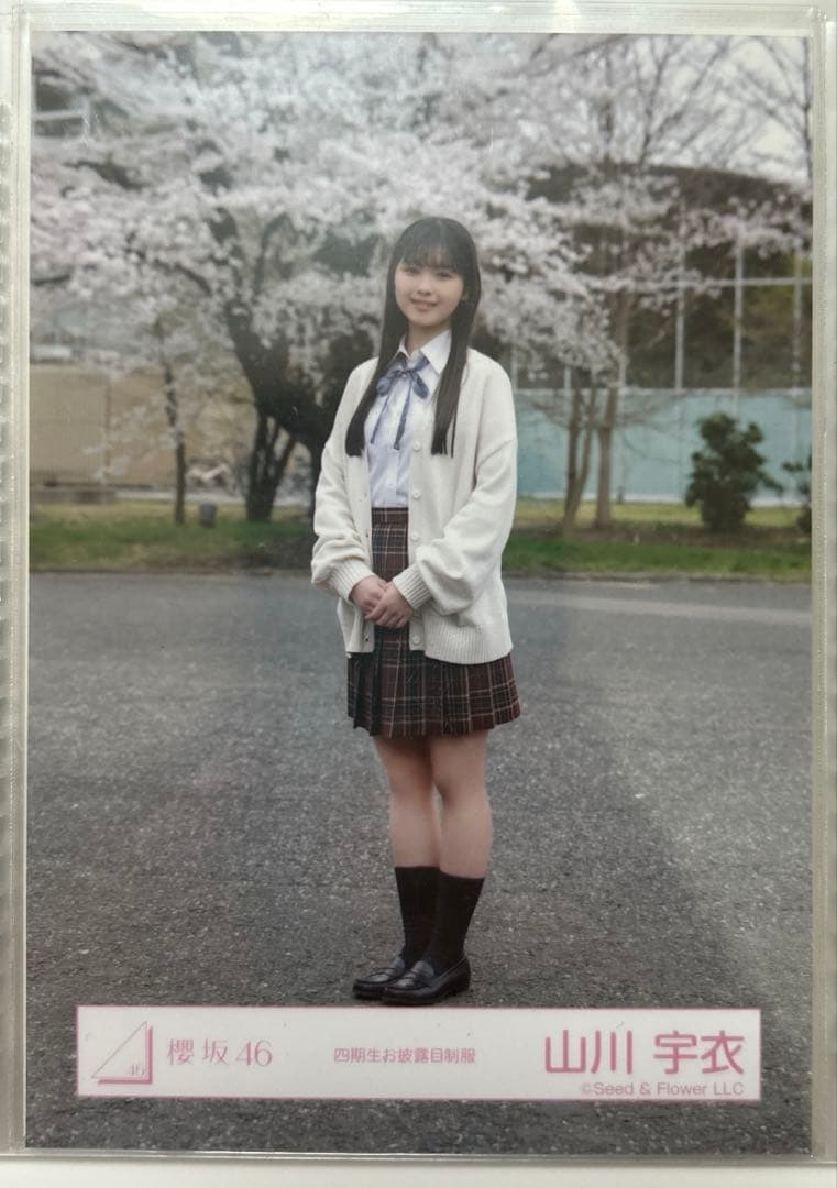 櫻坂46 四期生お披露目制服 山川宇衣 ヒキ - メルカリ