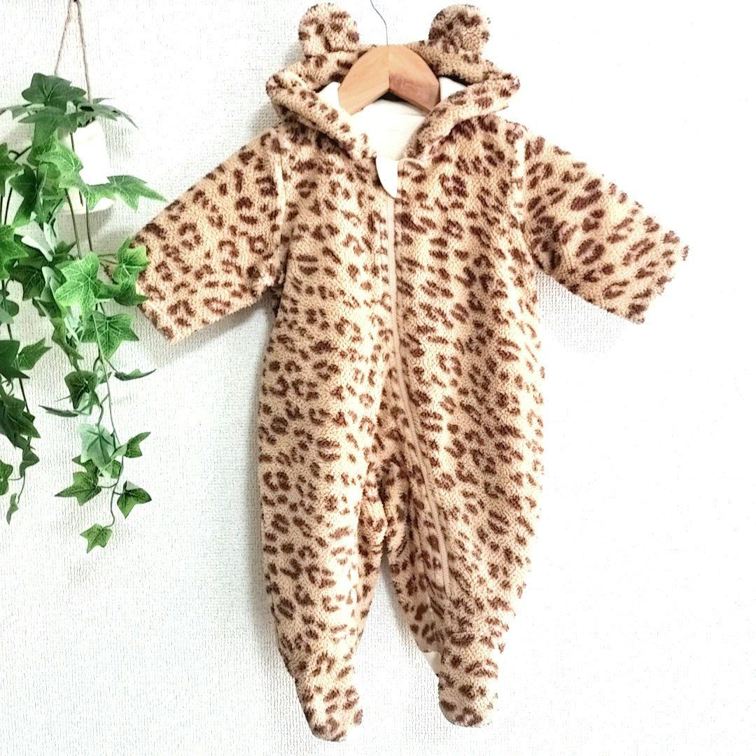 size：70cm】Combi miniレオパ柄ロンパース - メルカリ