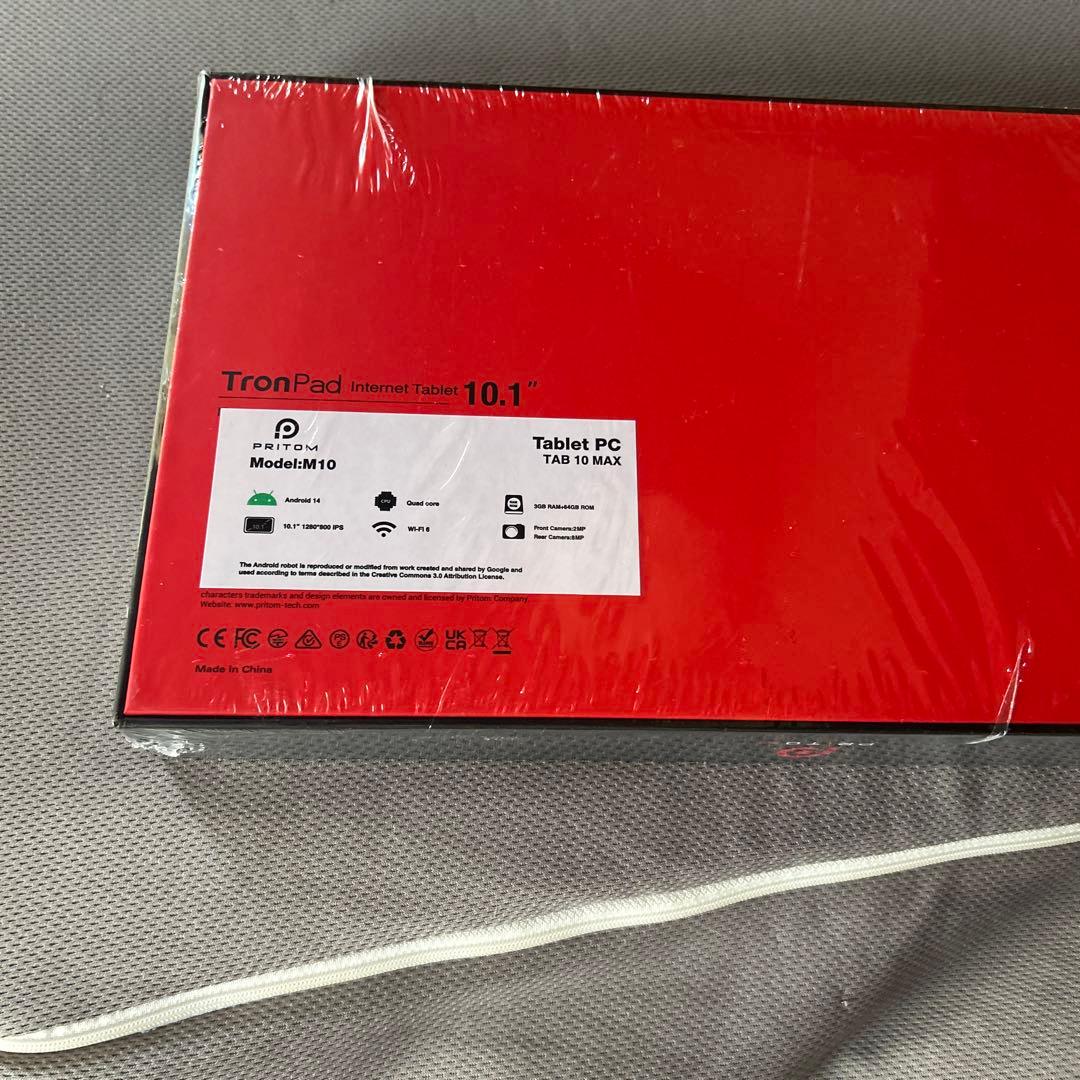 PRITOM TronPad 10.1インチ タブレット【新品未開封】 - メルカリ