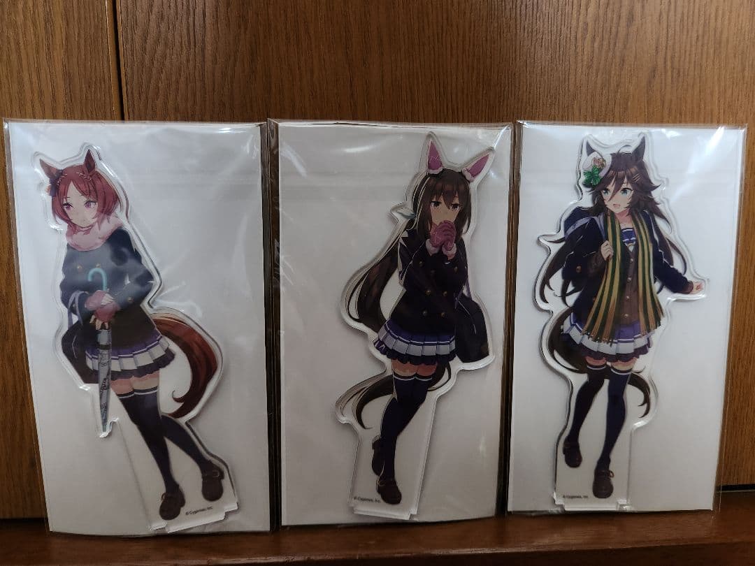 未開封】ウマ娘 セブンイレブン限定 アクリルスタンド 3体セット