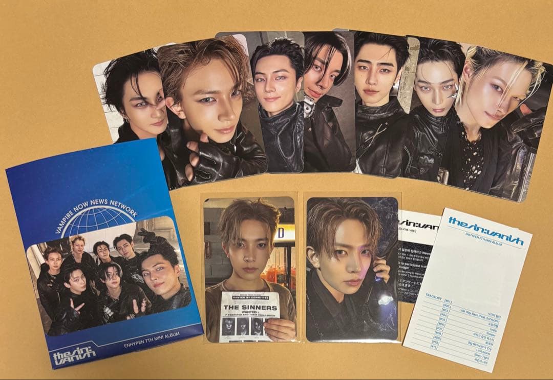 ENHYPEN VANISH weverse album ヒスン トレカ - メルカリ