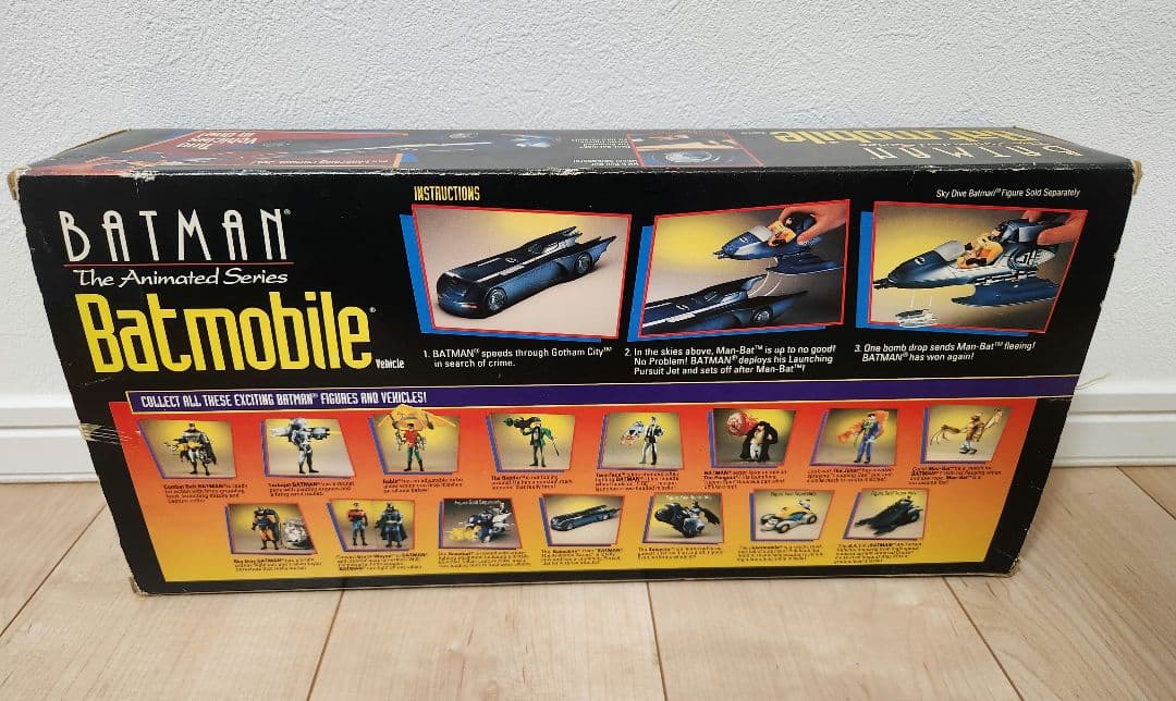 バットマン フィギュア Batman Batmobile ケナー 1993年