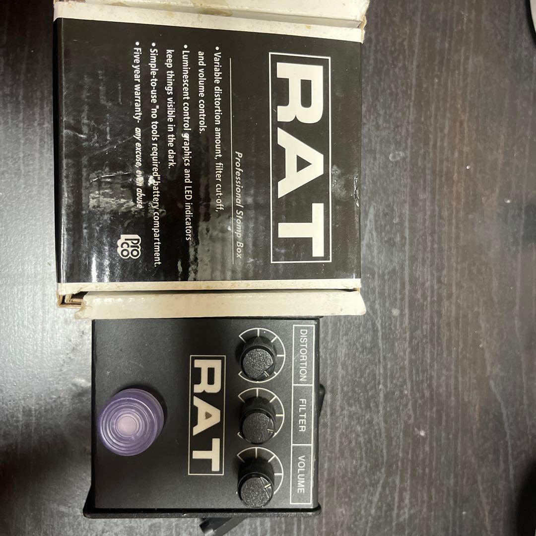 Proco RAT2 元箱付き ProCo Rat 2 Flat Enclosure w/Box, Late 90s - Used